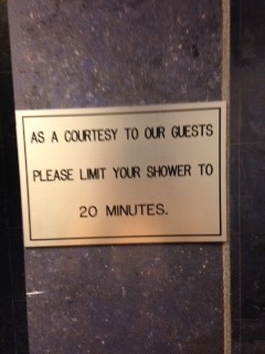 20 Minute Shower