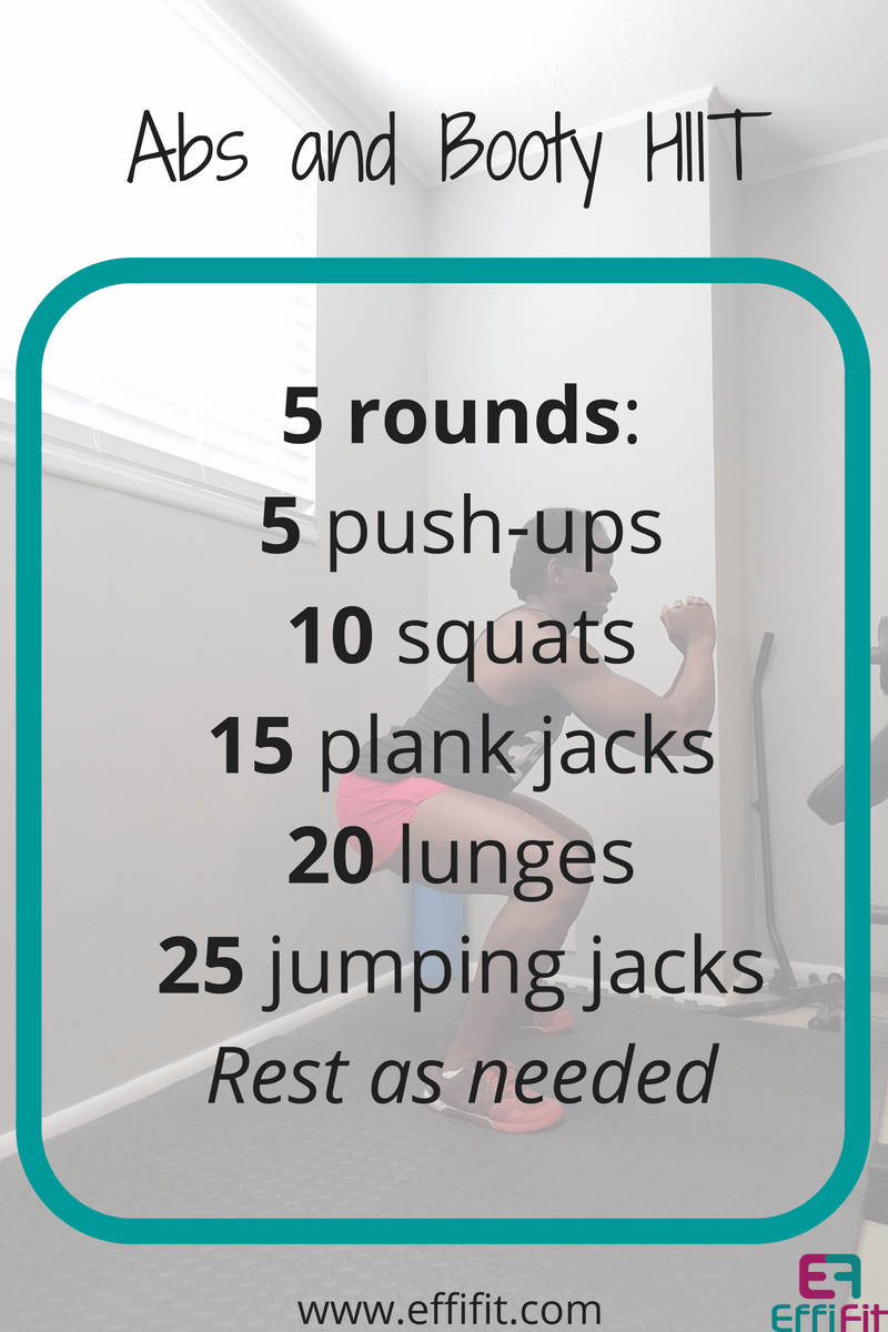 Abs and Booty HIIT EffiFit