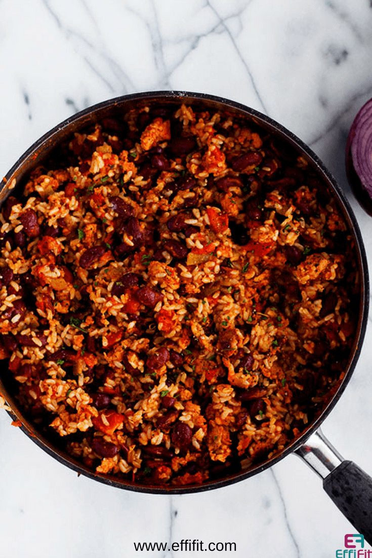 Quick, Healthy, and Delicious Red Beans and Rice EffiFit