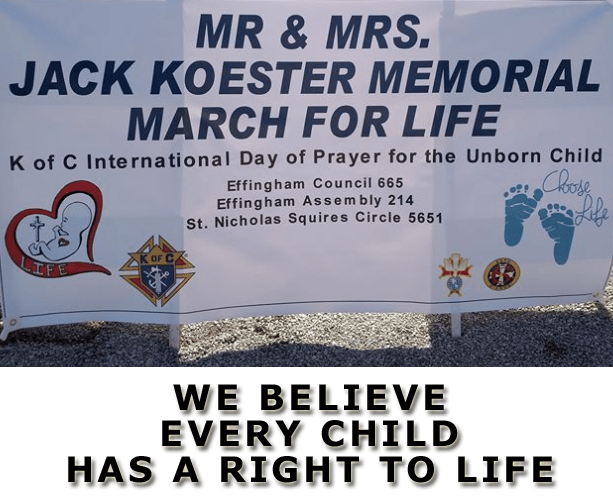 Effingham K of C In Service To One. In Service To All.