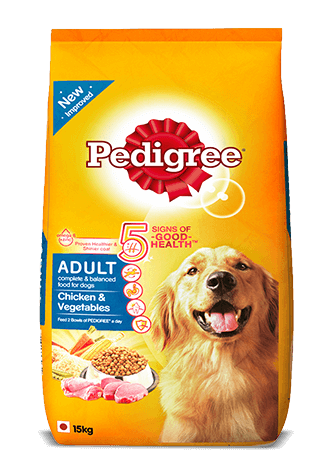 Pedigree Adult Chicken and Vegetables 15Kg on Effinity Pet Shoppe