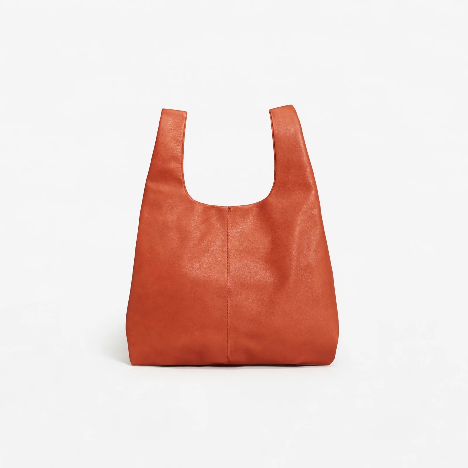 Leather Shop Bag Efflorescential