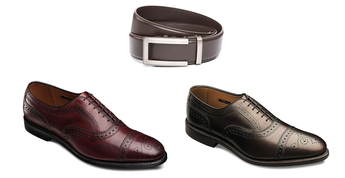 Match Your Belt And Shoes A Visual Guide · Effortless Gent