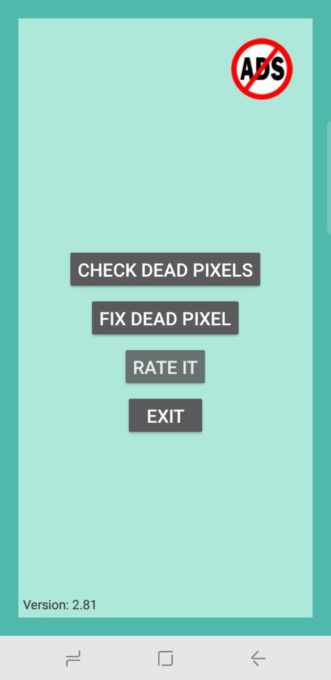 Dead Pixels Test and Fix تطبيق فحص الهاتف