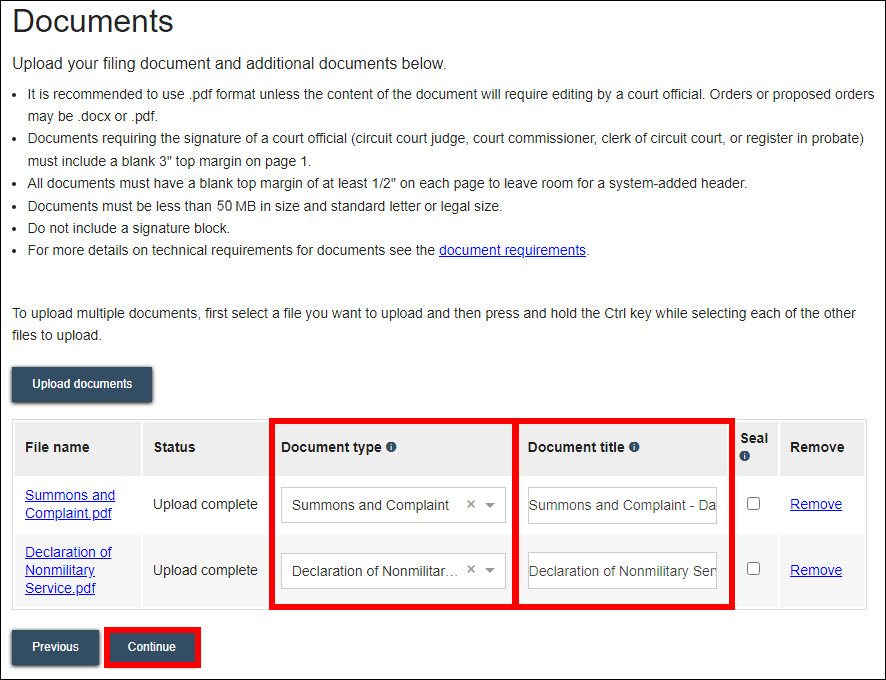 Circuit court eFiling eFiling a new case Wisconsin Court System