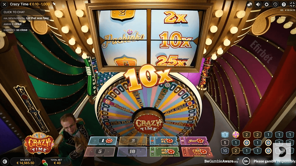 Parimatch Crazy Time Review ᐉ RTP, GamePlay + Tips ️