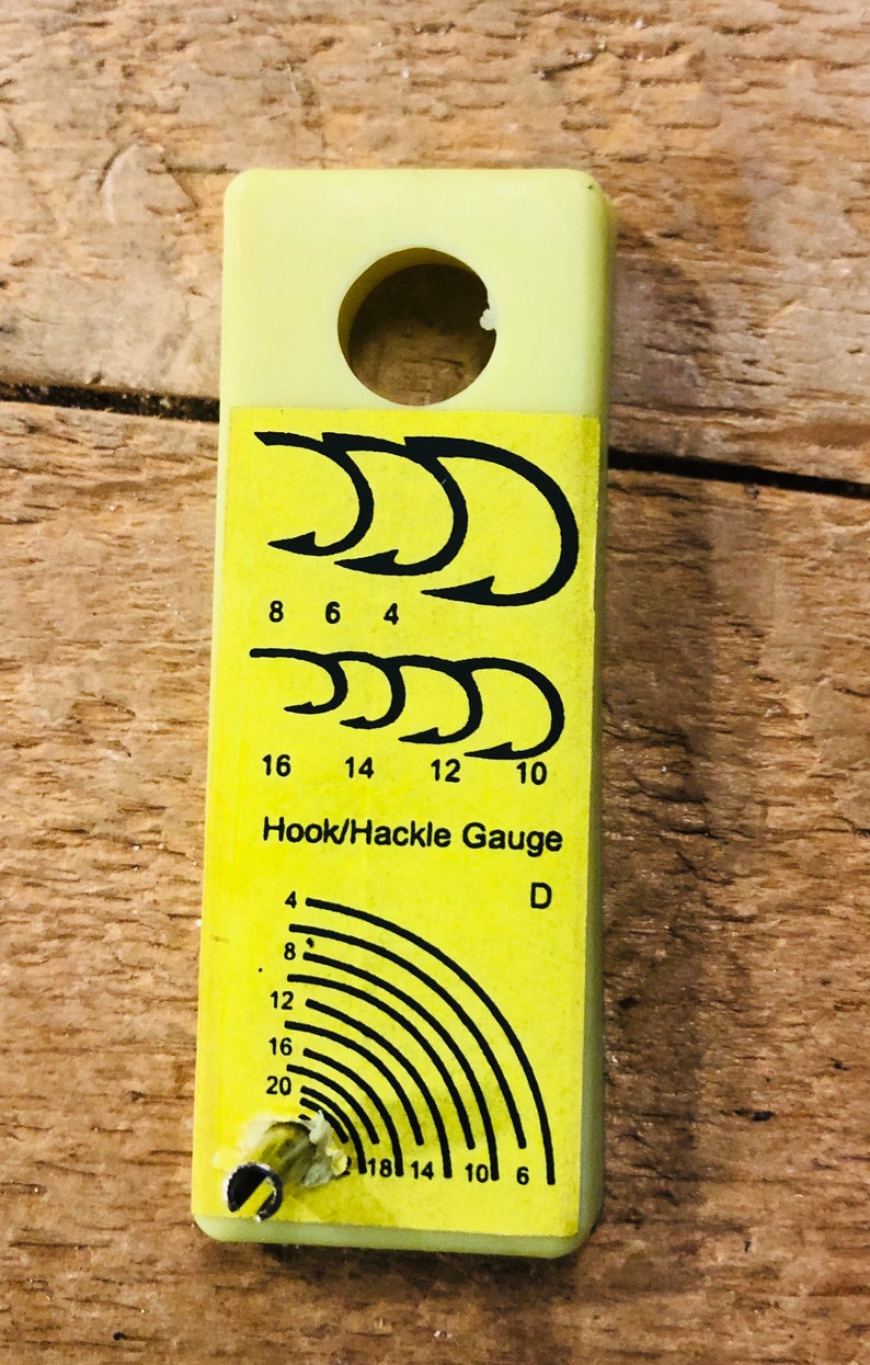 Badger Creek Standard Hackle Gauge, Terra Wood Hackle Gauge OnLine