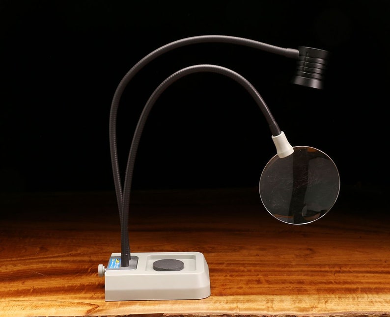 Alert Mfg LED Pro Fly Tying Light Dual or Light/Magnifier Combo On