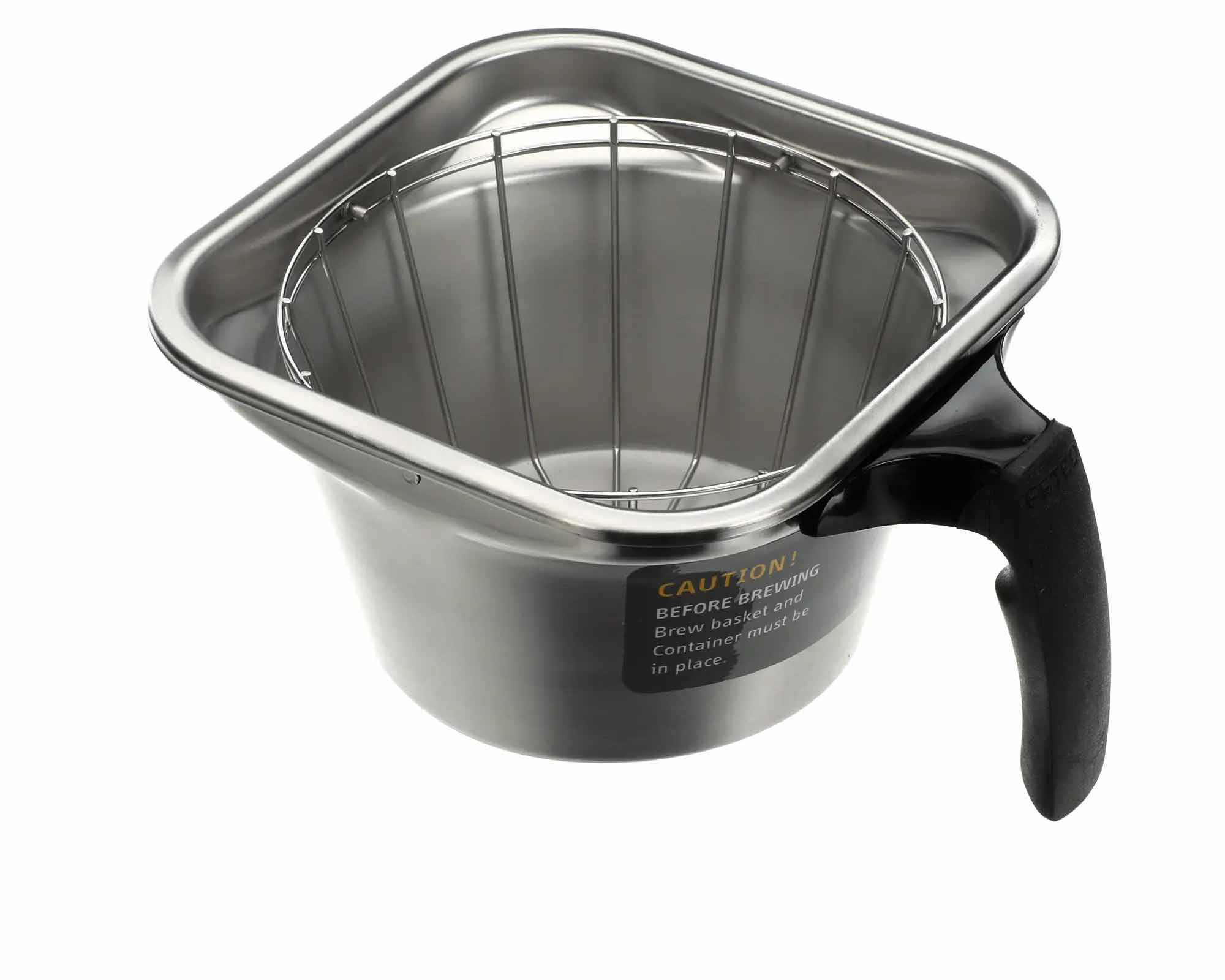 COFFEE BREW BASKET 13 X 5 Stainless Steel Ernest F Mariani Co.