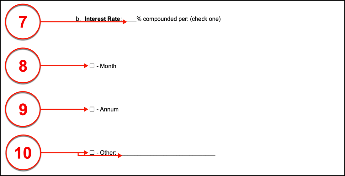 Free I Owe You (IOU) Template PDF Word eForms