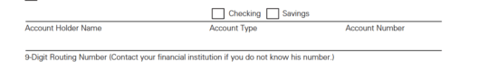 Free USAA Direct Deposit Authorization Form - PDF – eForms