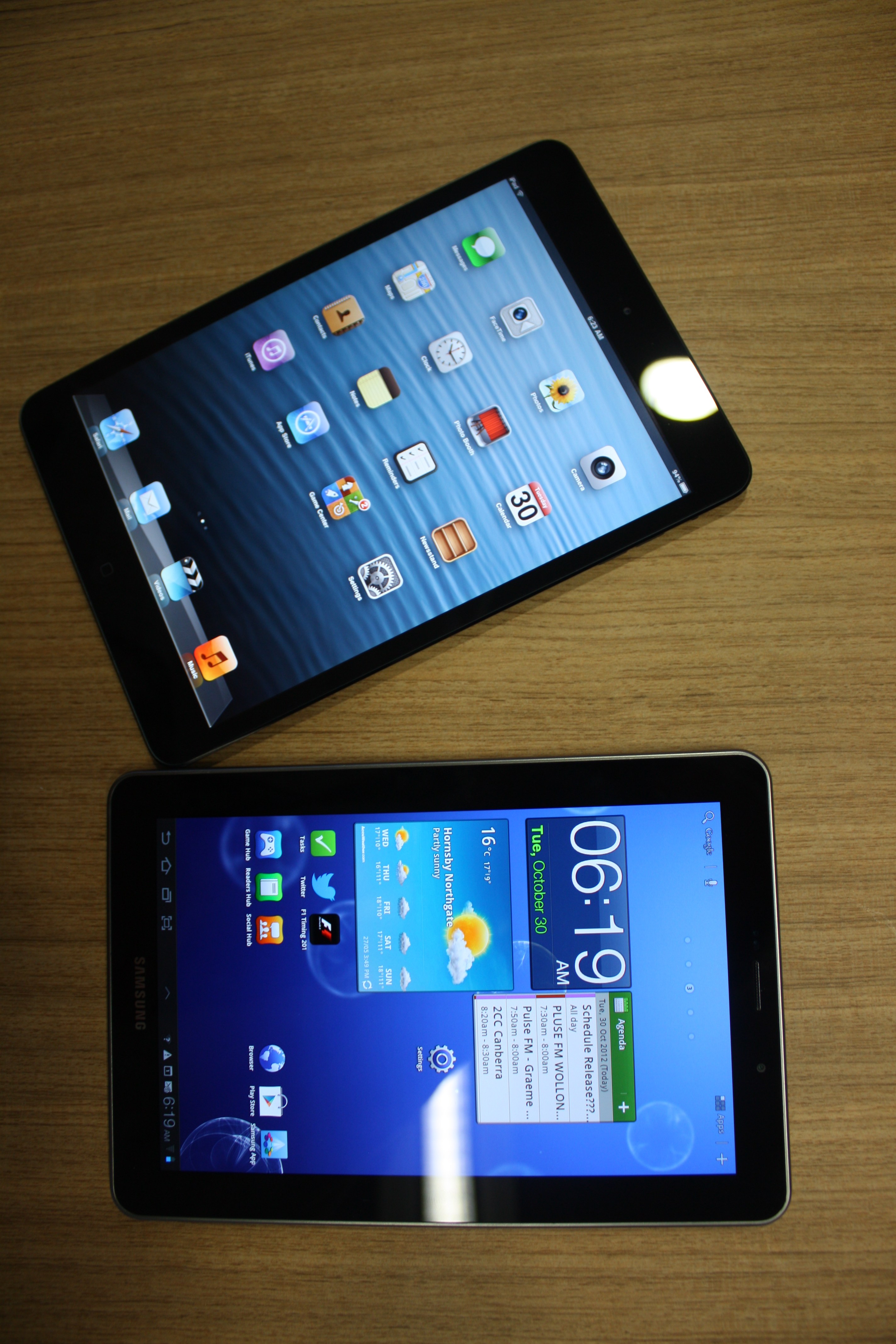 Video iPad mini vs Samsung Galaxy Tab 7.7 vs BlackBerry Playbook » EFTM