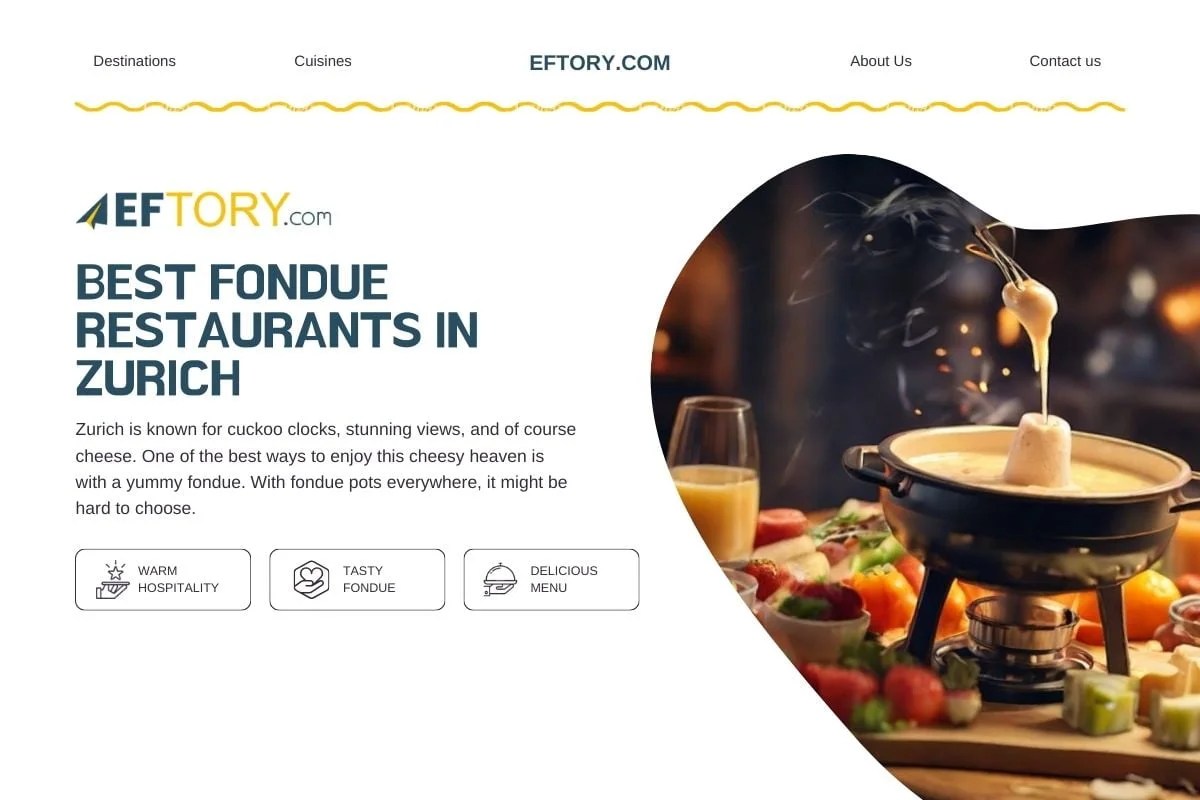 5 Best Fondue Restaurants in Zurich