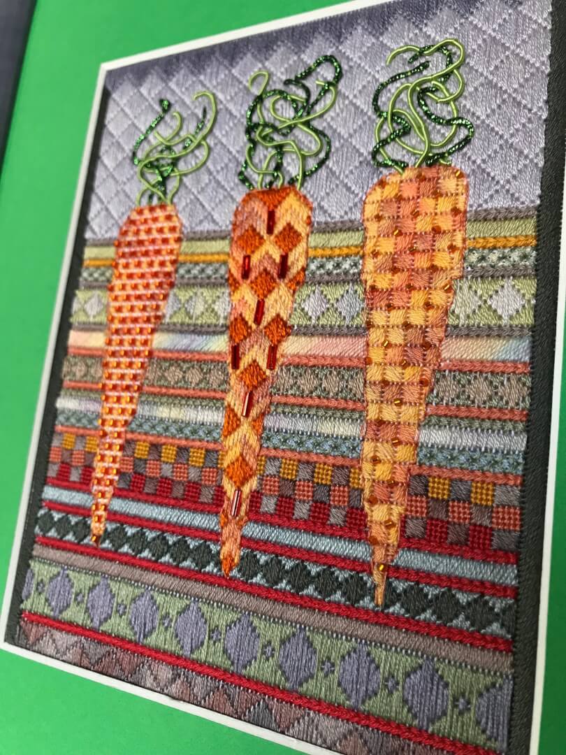 Our Louisville Chapter has demonstrated needlework at the Kentucky State Fair for at least 20