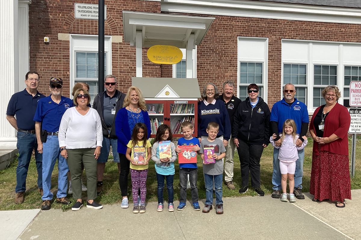 DPS Officially Opens Little Free Library East Greenbush CSD