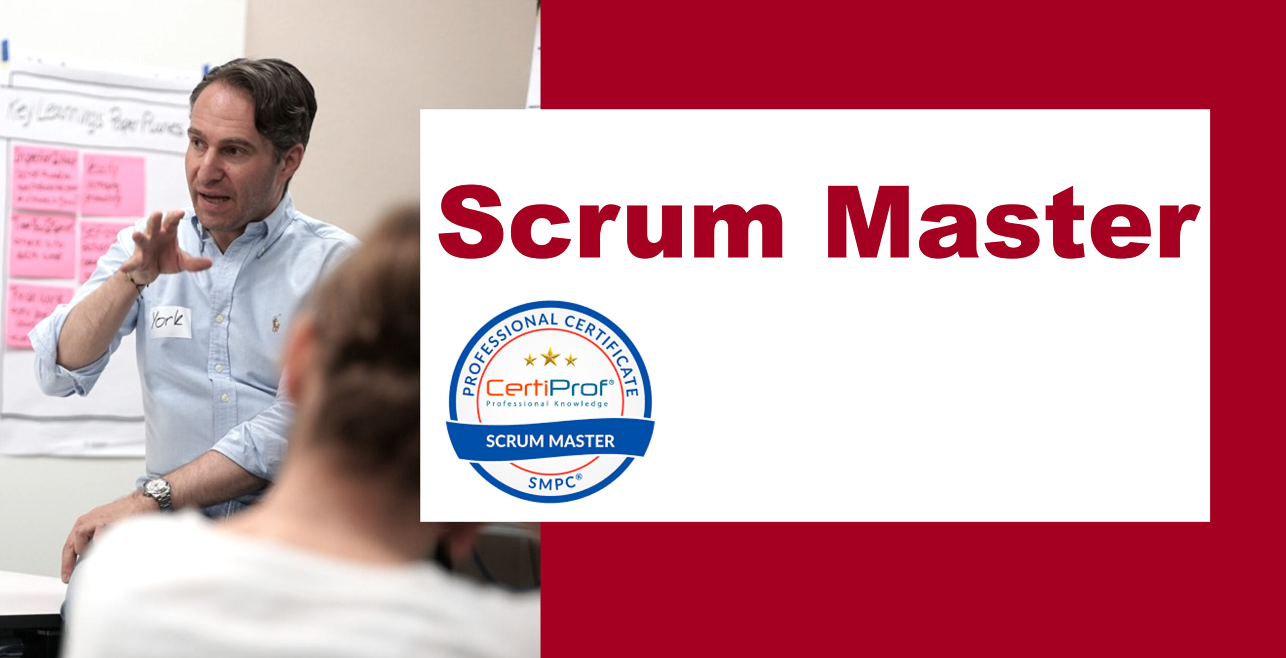 Scrum Master Training mit Zertifizierung