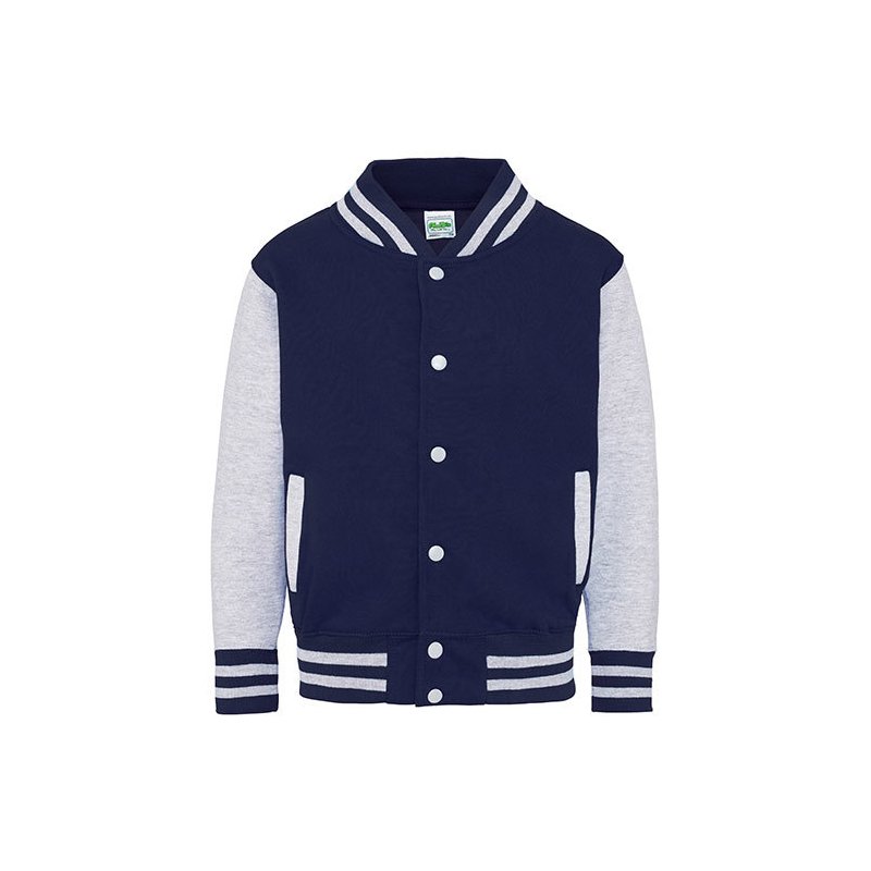Baseballjacka barn med eget tryck