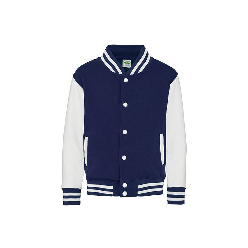 Baseballjacka barn med eget tryck