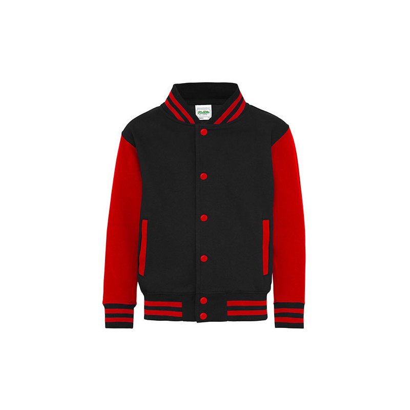 Baseballjacka barn med eget tryck