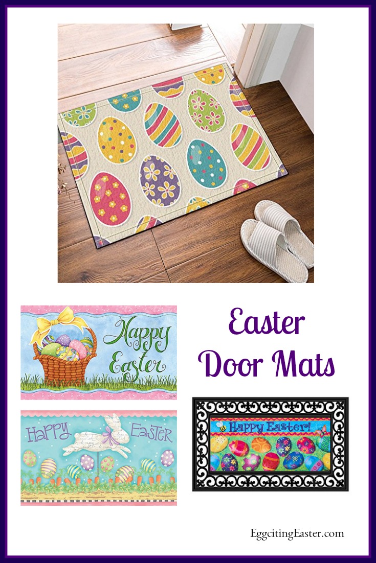 Easter Door Mats are a Lovely Holiday Greeting Eggciting Easter