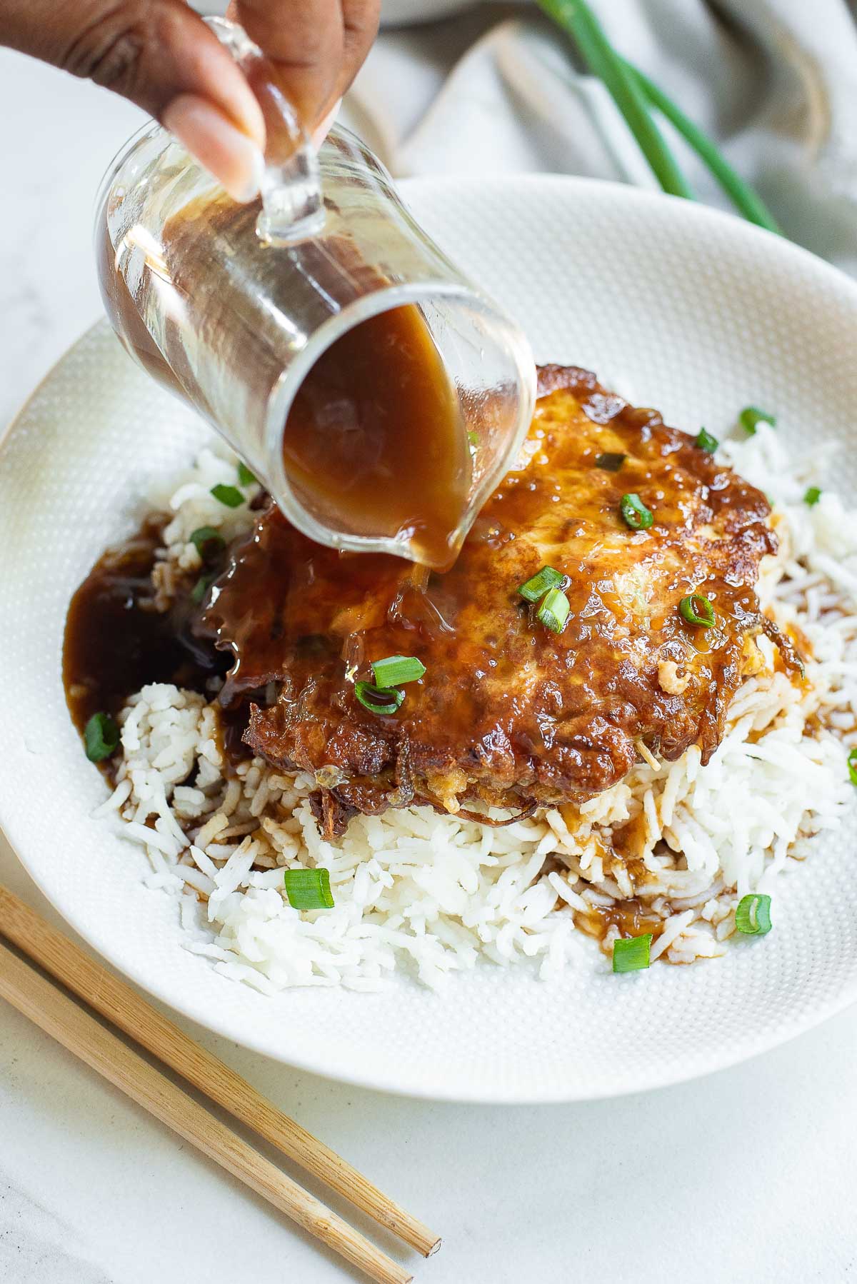 Chicken Egg Foo Young