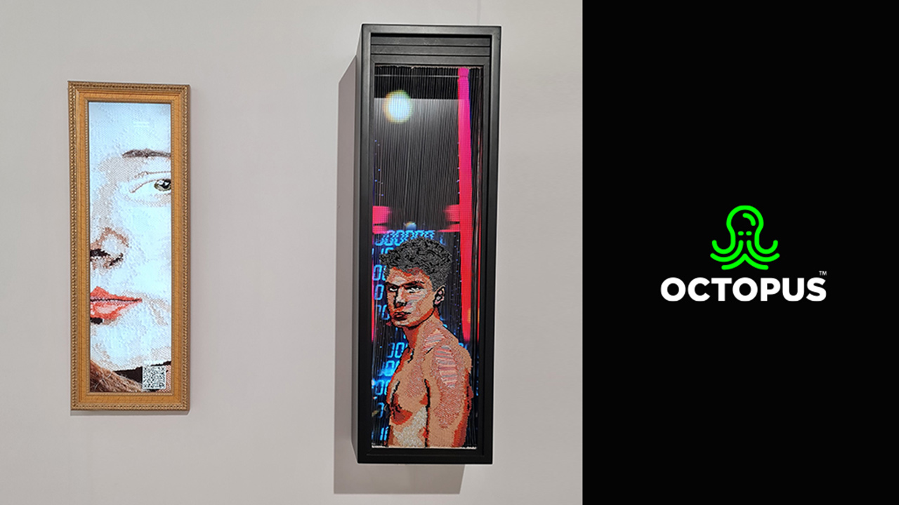 Smart Signage platformu Octopus ile NFT eserler fiziki dünyaya