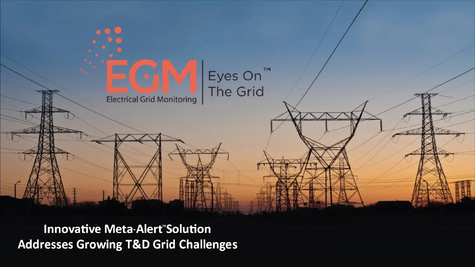 Electrical Grid Monitoring’s Innovative MetaAlert™ Solution Addresses