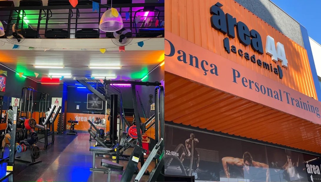 Área 44 Academia Oásis Familiar em Maringá Oferece Muito Mais que Exercí