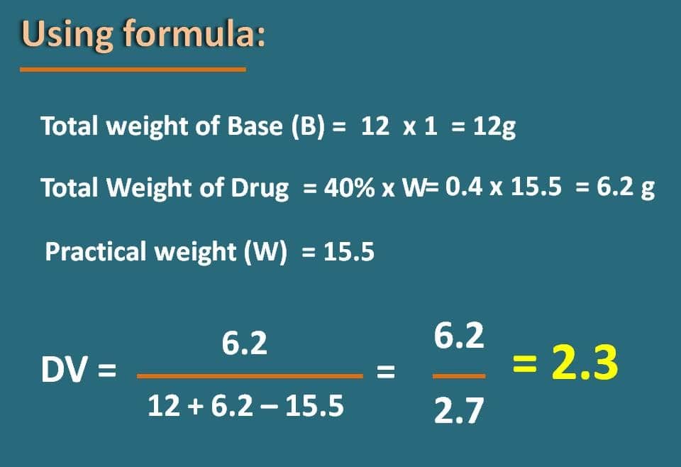 Calculation of displacement value in easy way