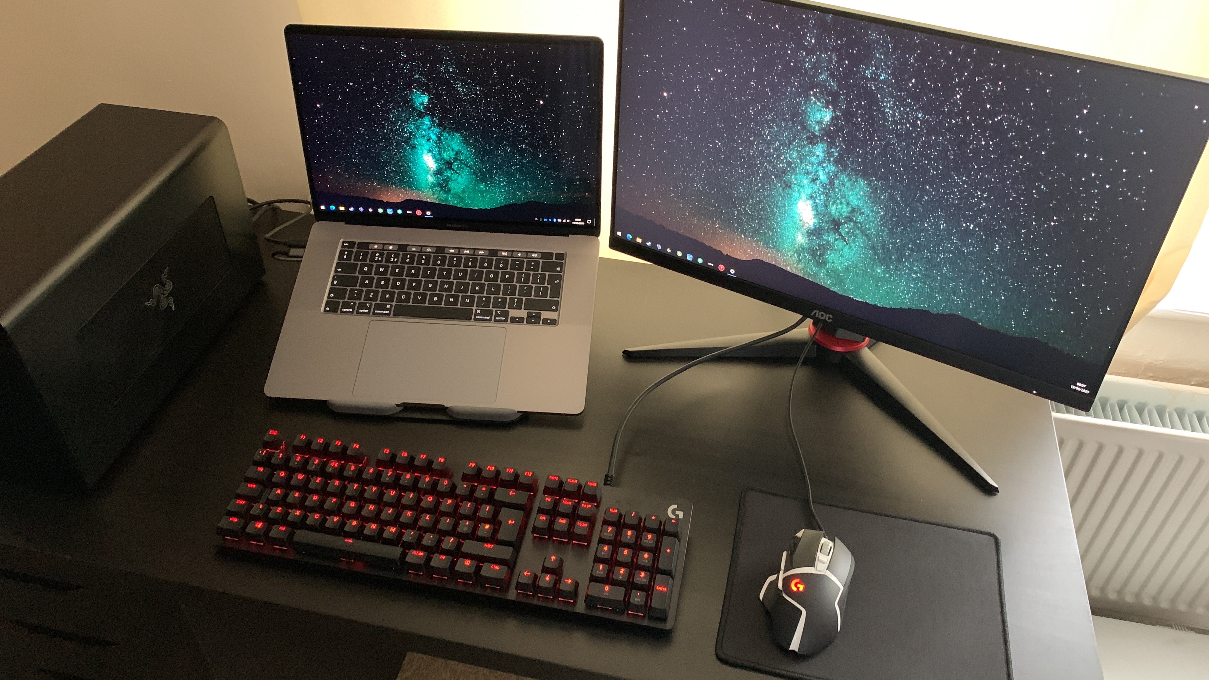 2019 16″ MacBook Pro (RP5300M) [9th,6C,H] + RTX 2070 Super