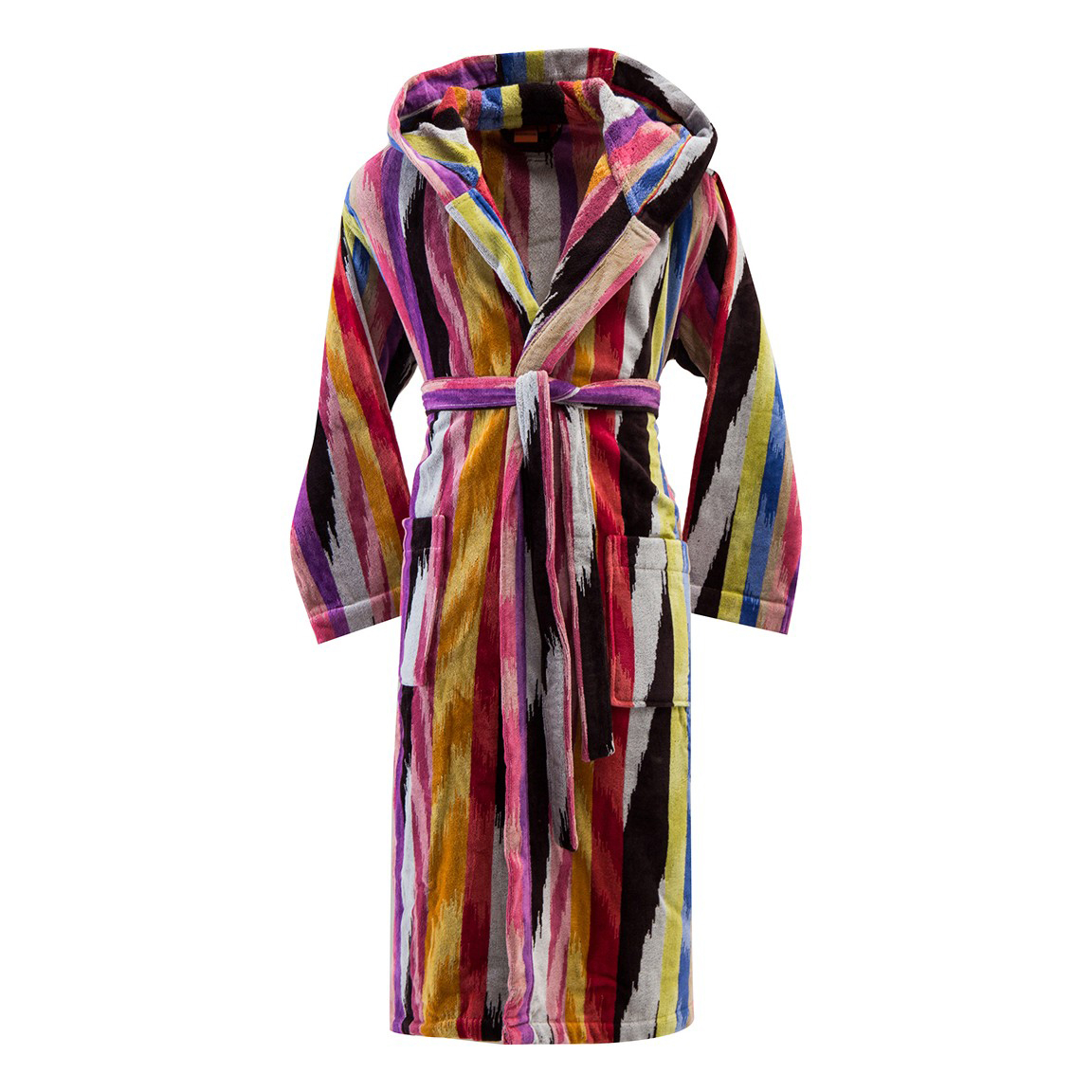 Missoni Home Bathrobe with hood multicolor striped HOMER eBay