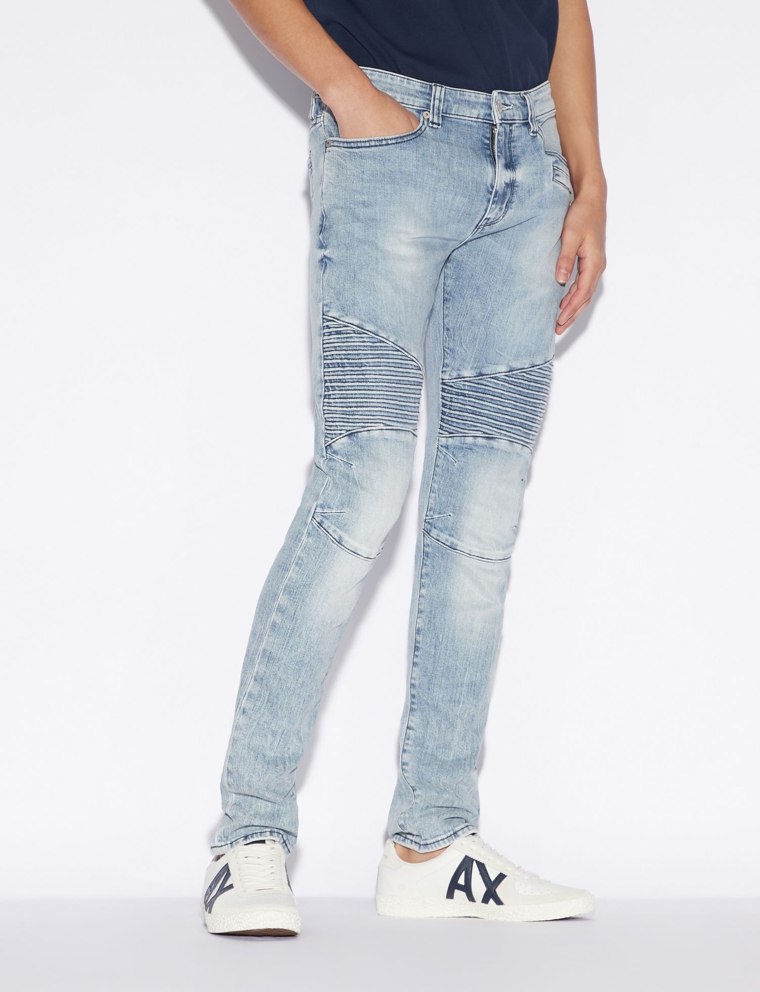 jeans uomo ARMANI EXCHANGE 5 tasche denim stretch GENERATION SESTOSENSO