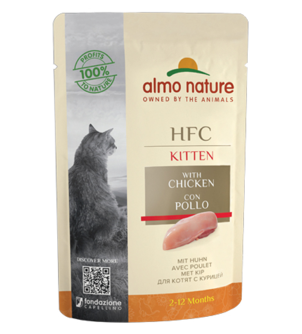 Almo Nature HFC Cat Kitten Complete 55g x 24 buste AnimalStore