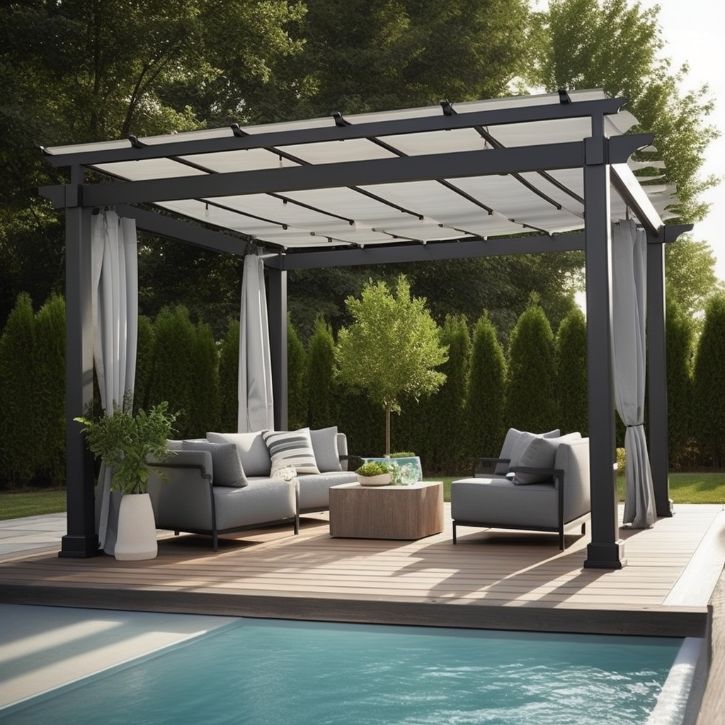 How To Secure Pergola Posts In Ground Egy Gazebo