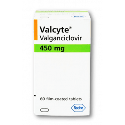 Valcyte 450 Mg Valganciclovir 60 Filmcoated Tablets