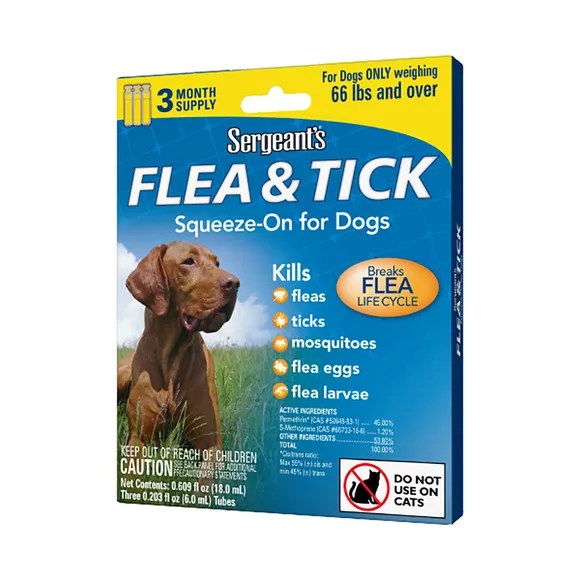 Sergeant Flea&Tick For Dogs EgyPuppy Pet Shop Online