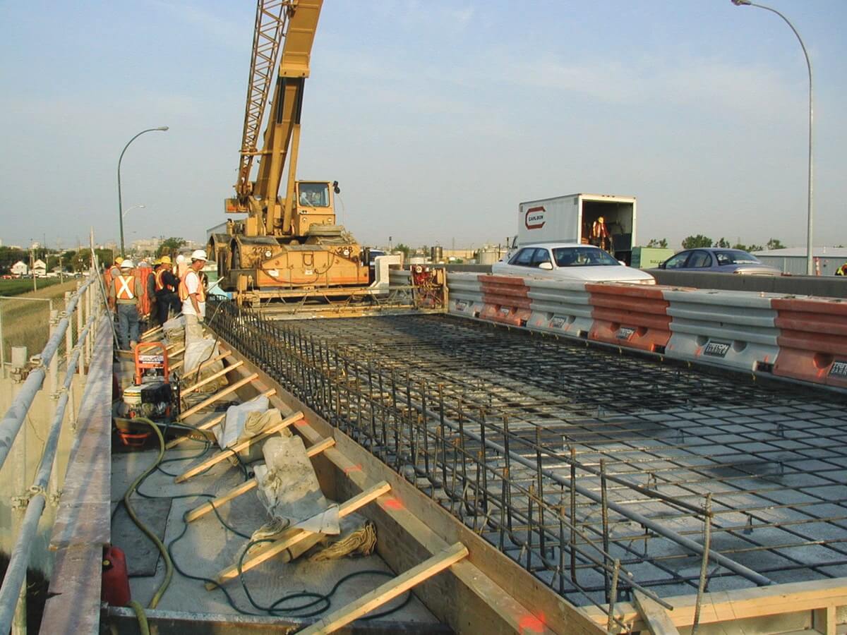 Dugald Road Overpass Rehabilitation Ernst Hansch Construction Ltd.