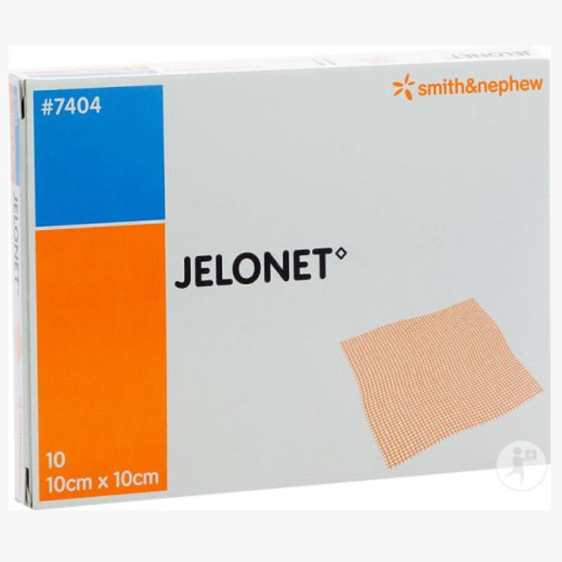 10 x 10 cm, 10 stuks (vet gaas)