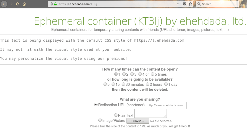 Ephemeral Containers CSS Customization ehehdada, ltd. Blog