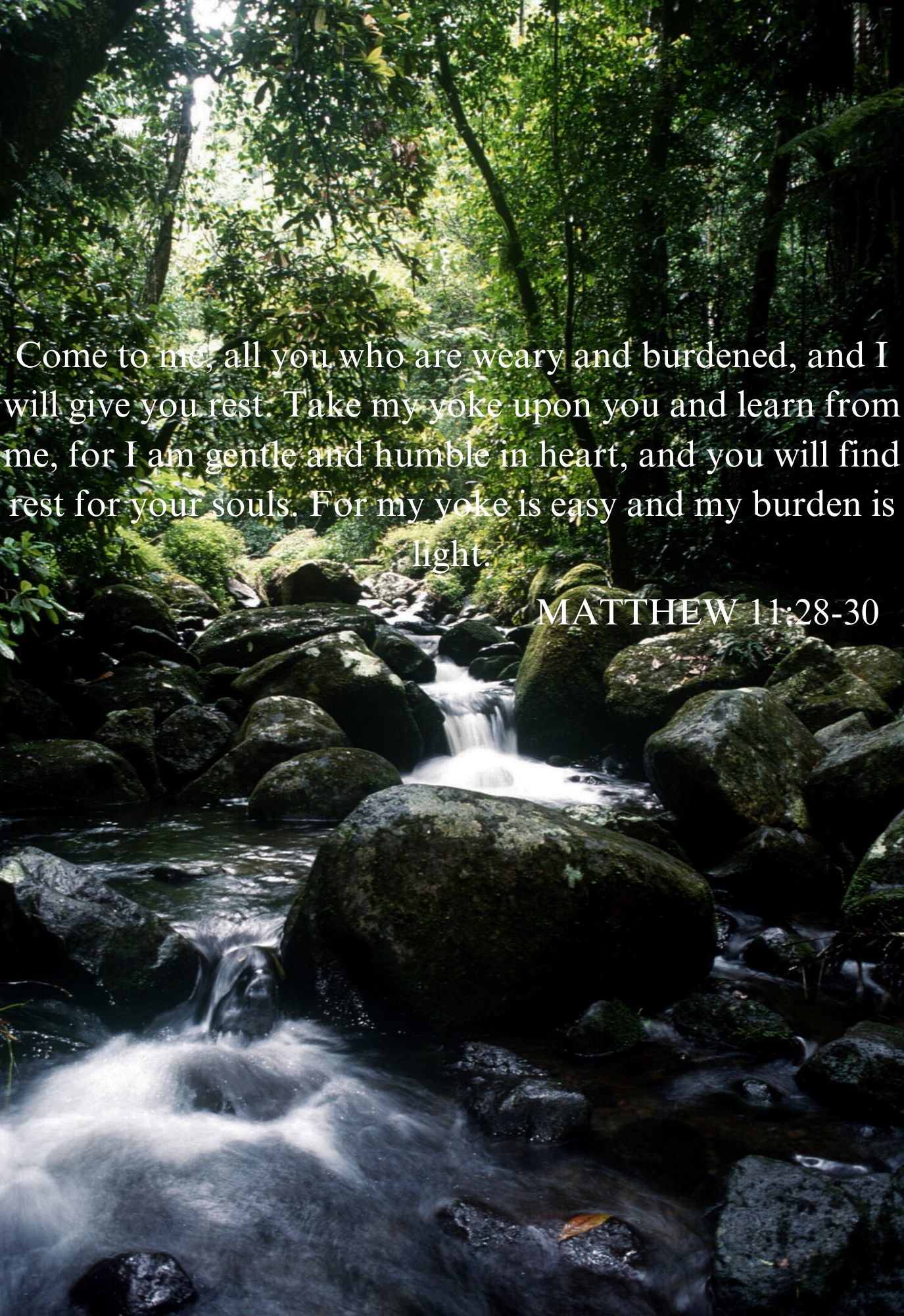 Funeral Bulletin Matthew 112830 • Evangel Heights United Methodist