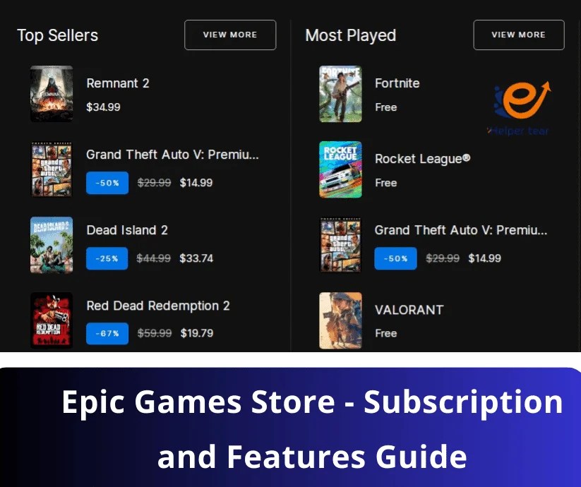 Epic Games Store Subscription and Features Guide