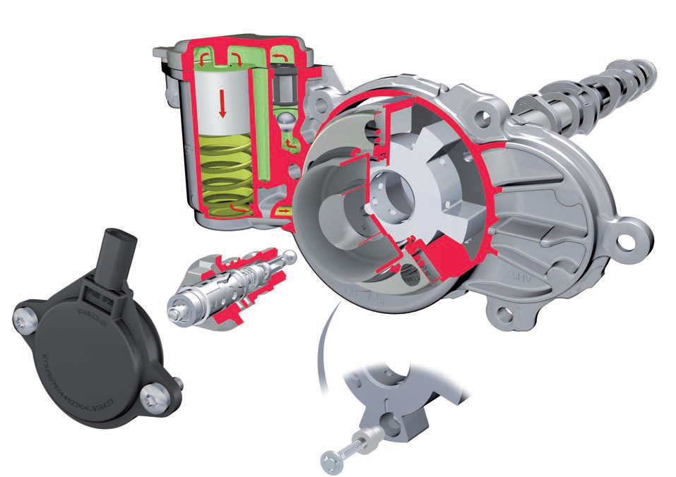 EA288 Tier 3 Engine Variable Valve Timing EHFCV