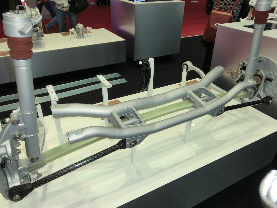 ZF lightweight axle and suspension EHFCV