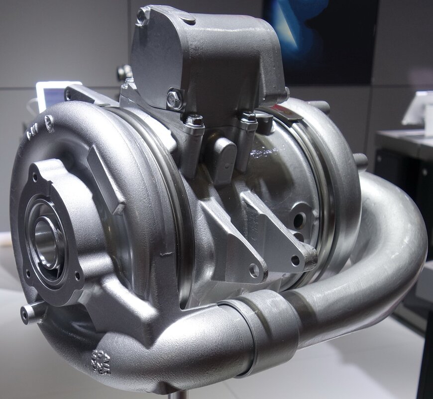 TwoStage Electric Compressor for Fuel Cells EHFCV