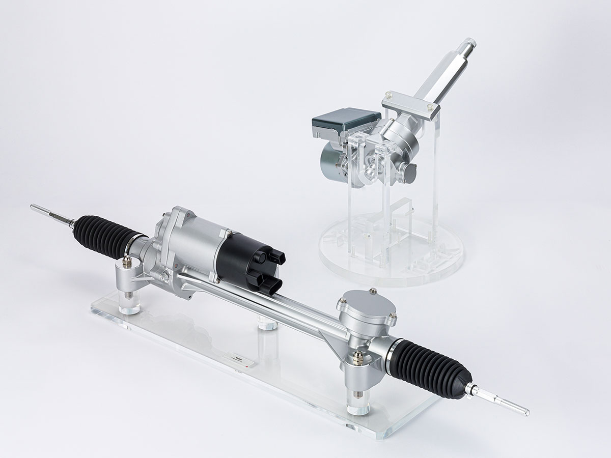 NSK SbW Force Feedback Actuator and Road Wheel Actuator EHFCV