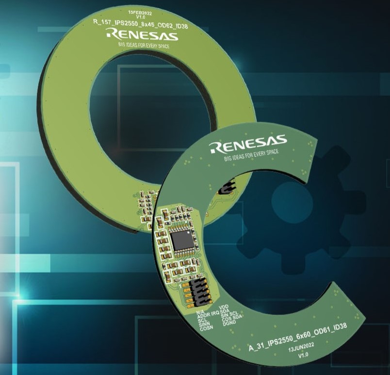 Renesas Resolver 4.0 Catalog with 80 Inductive Position Sensor Designs