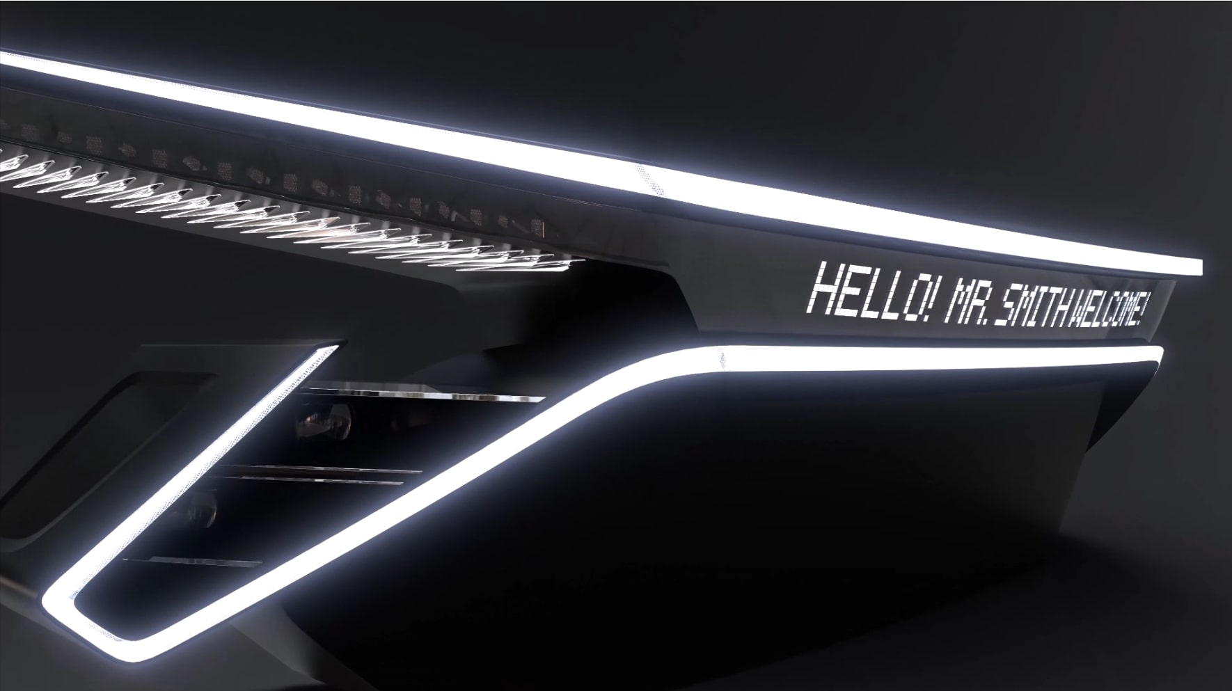 ZKW and LG New Superintegrator Lighting System EHFCV