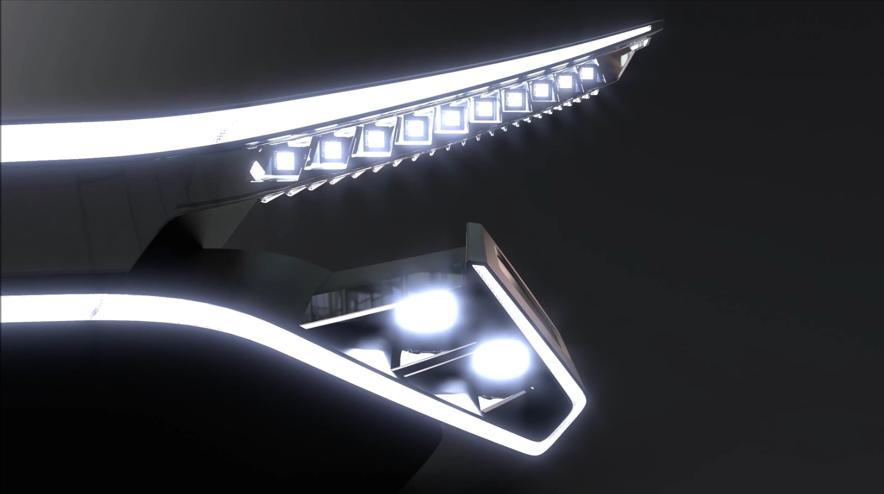 ZKW and LG New Superintegrator Lighting System EHFCV