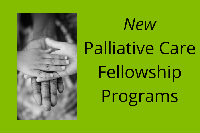 New Pediatric Palliative Care Fellowship Programs