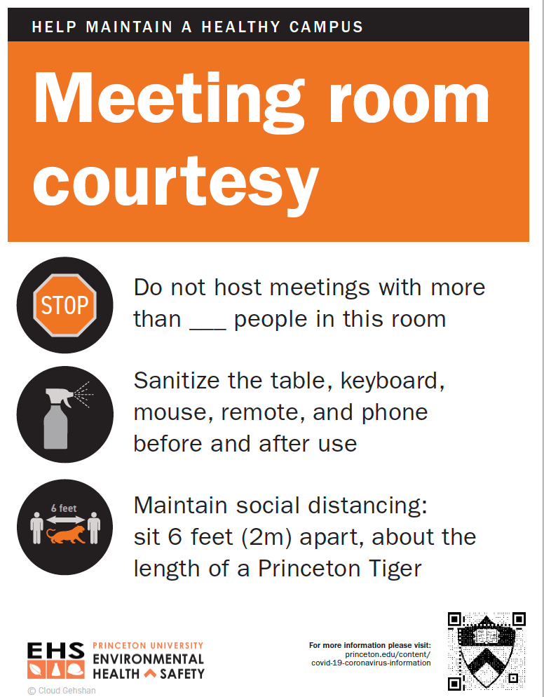 Covid19 Building Signage Office of Environmental Health and Safety